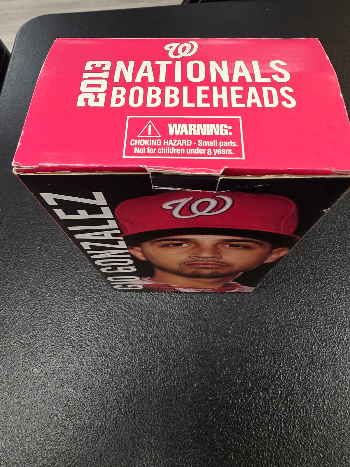 Washington Nationals Gio Gonzalez Bobblehead SGA 2013 - House of Cars Virginia
