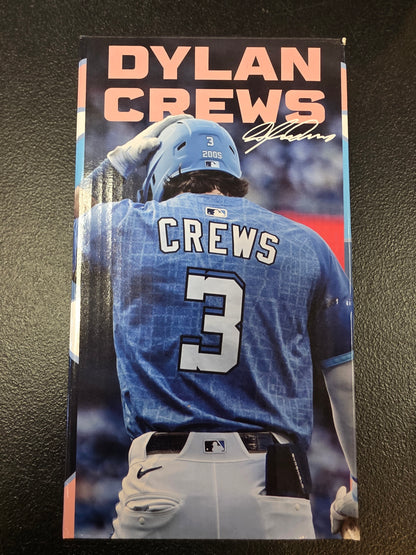 Washington Nationals Dylan Crews City Connect Bobblehead SGA 9/13/2025 Nats New