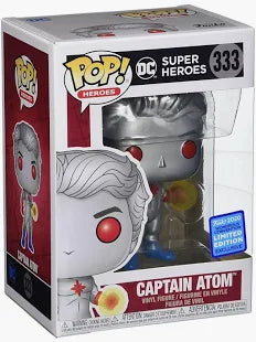 Funko POP! DC: Super Heroes - Captain Atom 2020 Wondrous Convention Exclusive #333