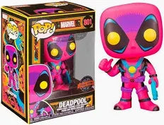 Funko POP! Marvel - Deadpool (Blacklight) Special Edition #801
