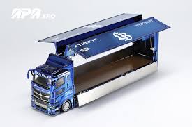 GCD 1:64 LBWK Mitsubishi Fuso Super Great 2025 Foshan APA XPO Exclusive