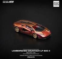 1/64 Pop Race PR640175 Lamborghini Countach LP800-4 Blu Hal - House of Cars Virginia