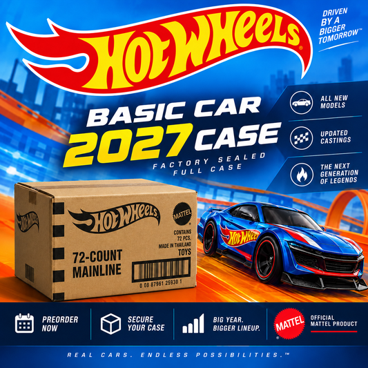 (Preorder) Hot Wheels Basic 2027 Sealed Case B