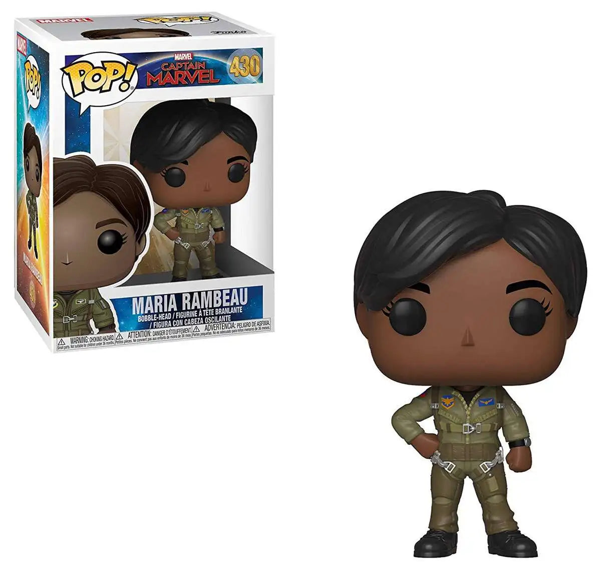 Funko Pop Marvel Captain Marvel, Maria Rambeau #430 - House of Cars Virginia