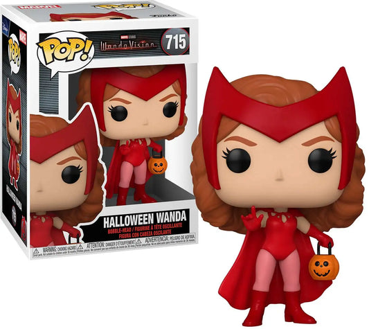 Funko Pop Marvel Studios Wanda Vision, Wanda (Halloween) #715 - House of Cars Virginia