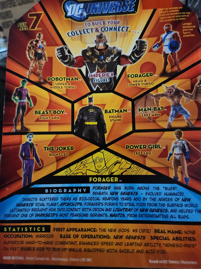 NEW 2009 MATTEL DC CLASSICS WAVE 10 IMPERIEX BAF FORAGER 6" ACTION FIGURE! c54 - House of Cars Virginia