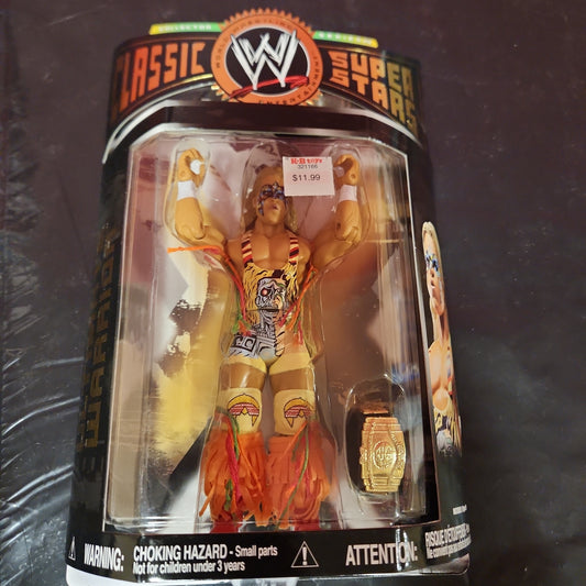 WWE Jakks Classic Superstars Series #14 Ultimate Warrior Figure Factory Sealed! - House of Cars Virginia