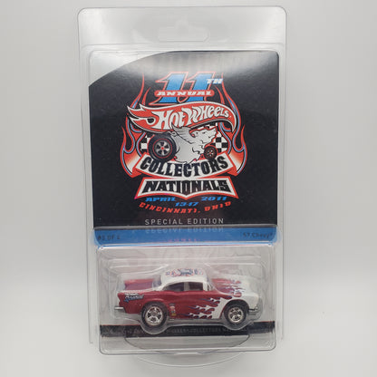 Hot Wheels 11th Collectors Nationals 2011 Convention '57 Chevy 3 of 4 442/2000 Cincinnati Ohio Special Edition - House of Cars Virginia