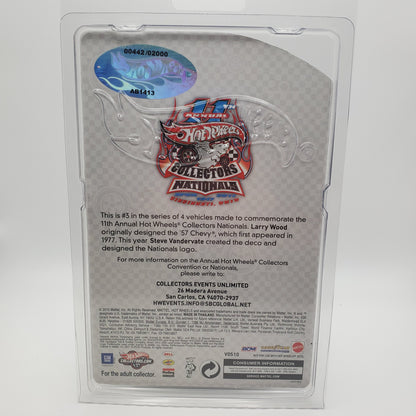 Hot Wheels 11th Collectors Nationals 2011 Convention '57 Chevy 3 of 4 442/2000 Cincinnati Ohio Special Edition - House of Cars Virginia