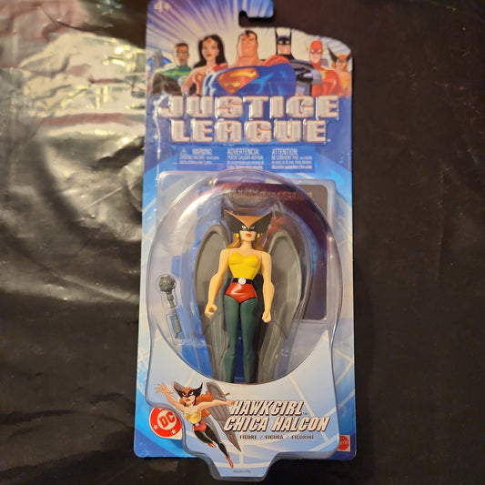 2003 Justice League Hawk Girl Mattel Action Figure New Old Stock - House of Cars Virginia