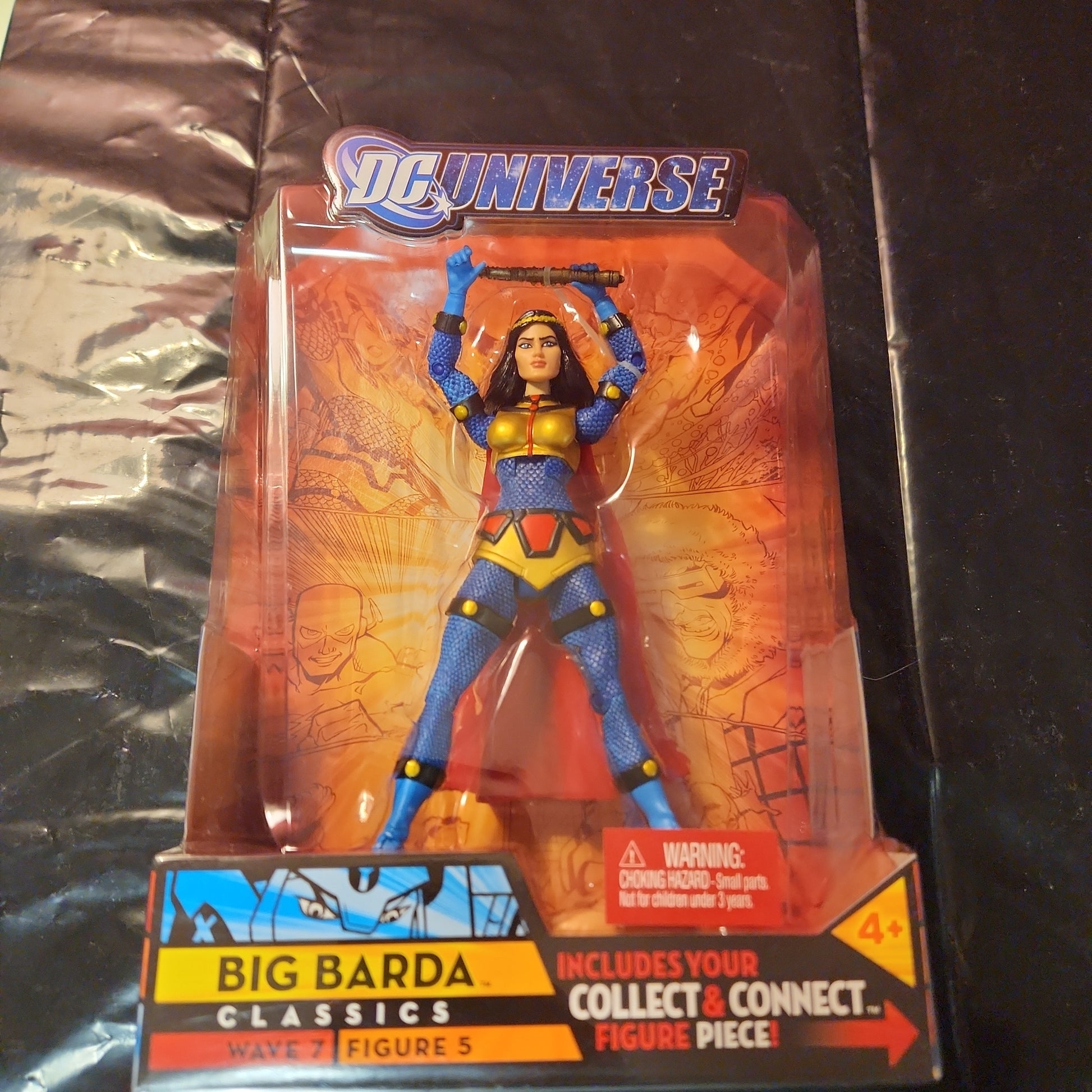 DC Universe Classics Big Barda Wave 7 Figure 5, 2008 Mattel NOC Sealed - House of Cars Virginia