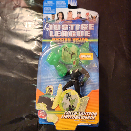 GREEN LANTERN Justice League Mission Vision John Stewart 2003 DC Figure - House of Cars Virginia