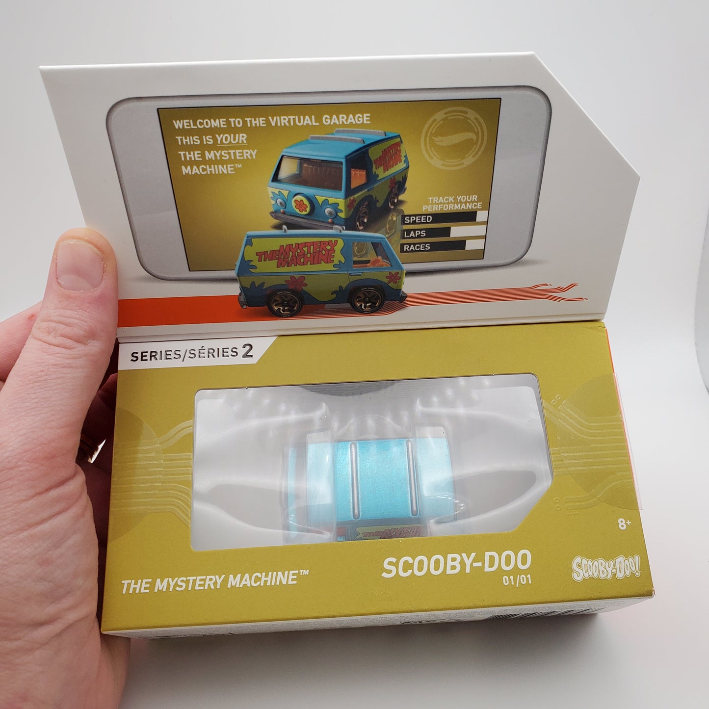 Hot Wheels id The Mystery Machine Series 2 Scooby-Doo 01/01 GVY30-T711 RARE HTF - House of Cars Virginia