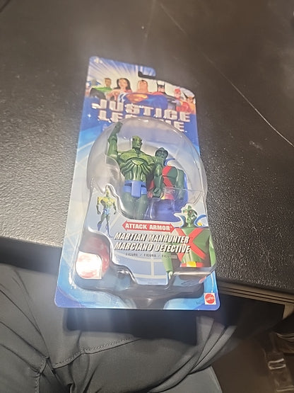 Justice League Attack Armor Martian Manhunter Marciano Detective Figure NIP - House of Cars Virginia