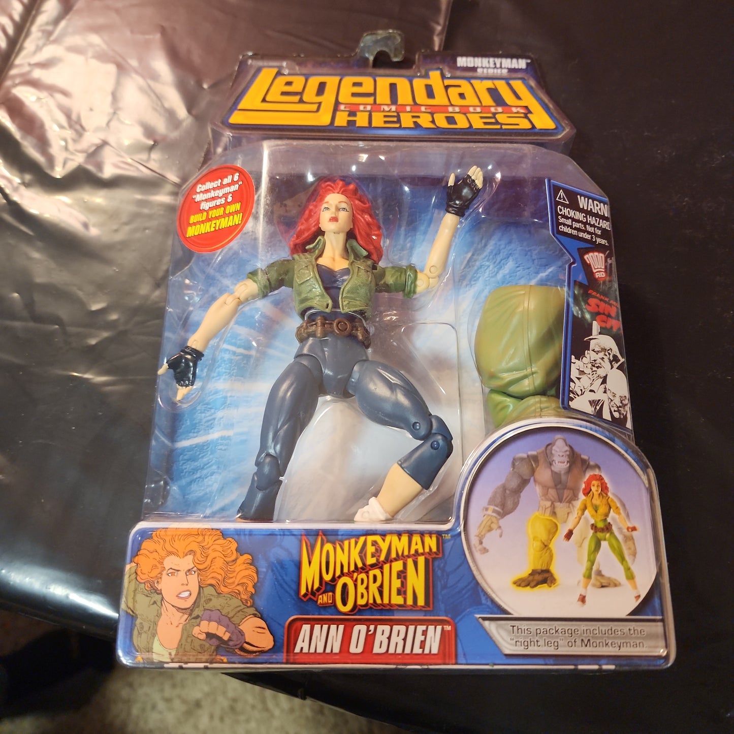 Legendary Comic Book Heroes Ann O Brien BAF Monkeyman - House of Cars Virginia