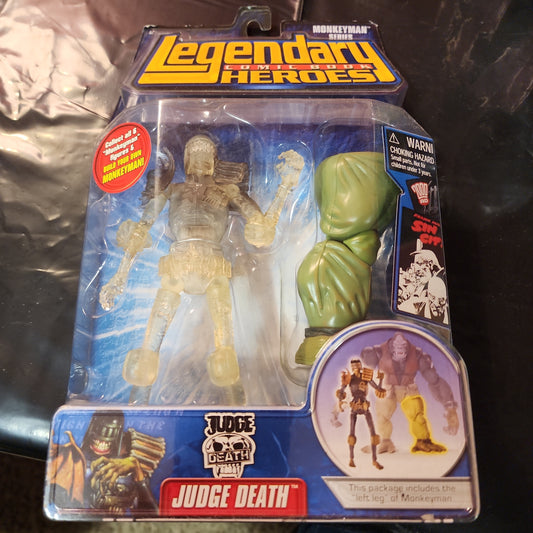 Legendary Comic book Heroes Judge Death figure Monkeyman  left leg NEW - House of Cars Virginia