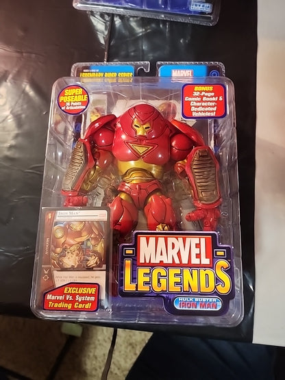 Marvel Legends Hulk Buster IRON MAN Legendary Rider Series Toybiz 2005 - House of Cars Virginia