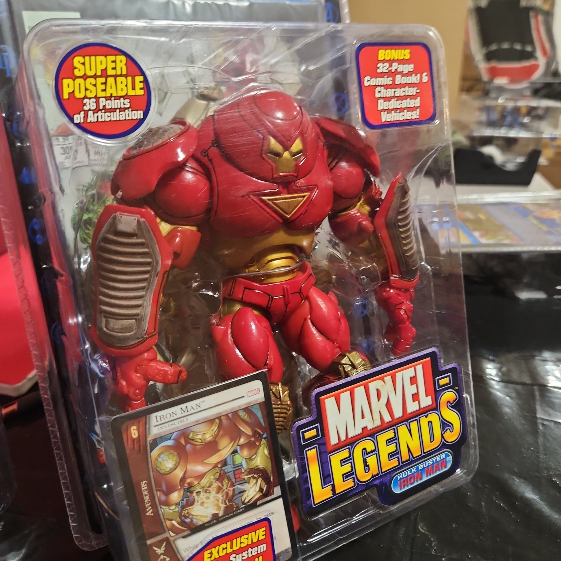 Marvel Legends Hulk Buster IRON MAN Legendary Rider Series Toybiz 2005 - House of Cars Virginia