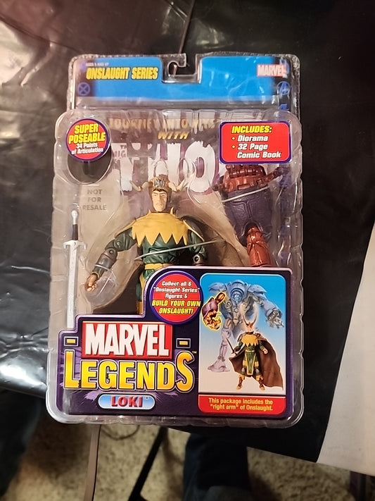Marvel Legends Onslaught Series Loki Figure - House of Cars Virginia