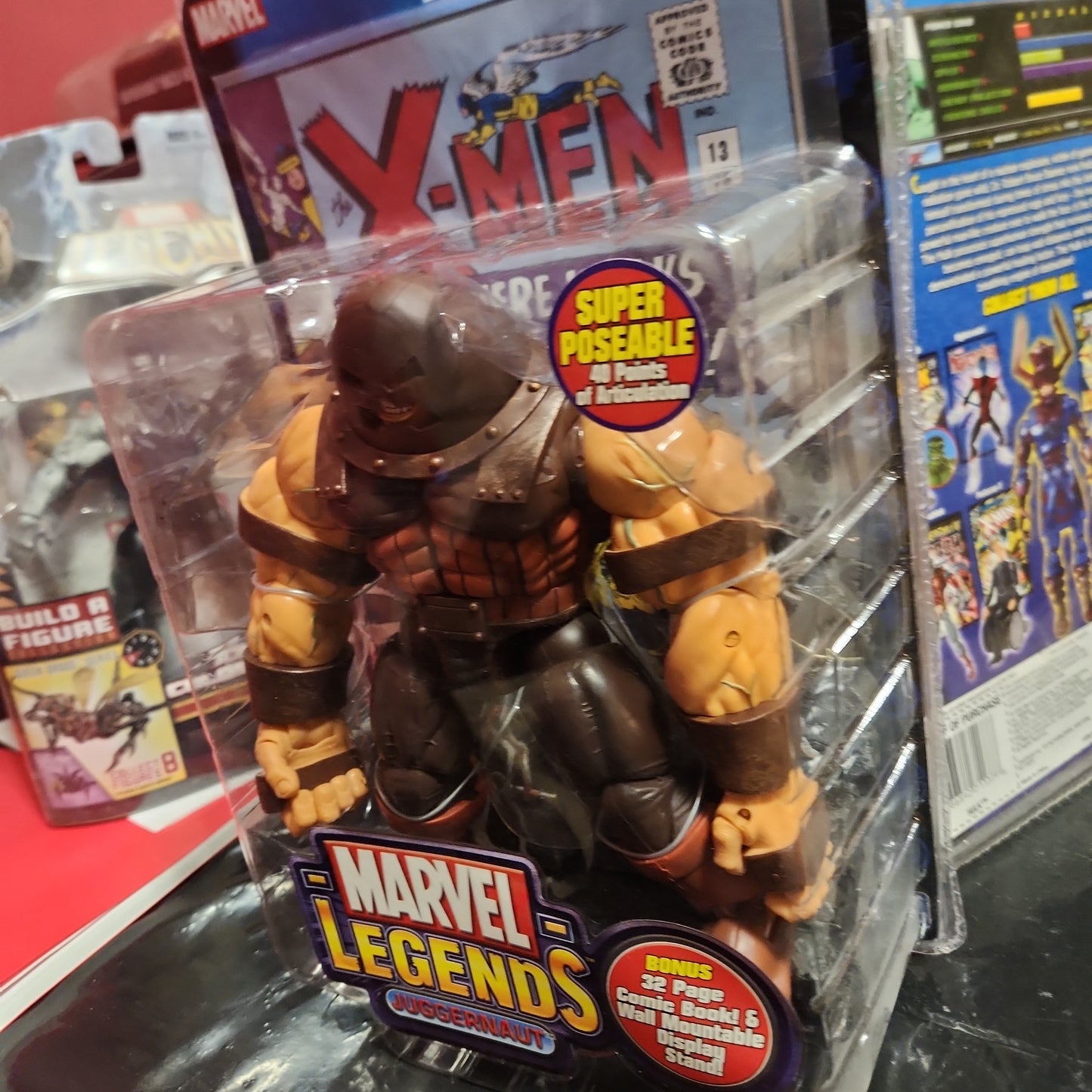 Marvel Legends - Seriers VI - Juggernaut- Toy Biz - Brand New - RARE! Hook damaged - House of Cars Virginia