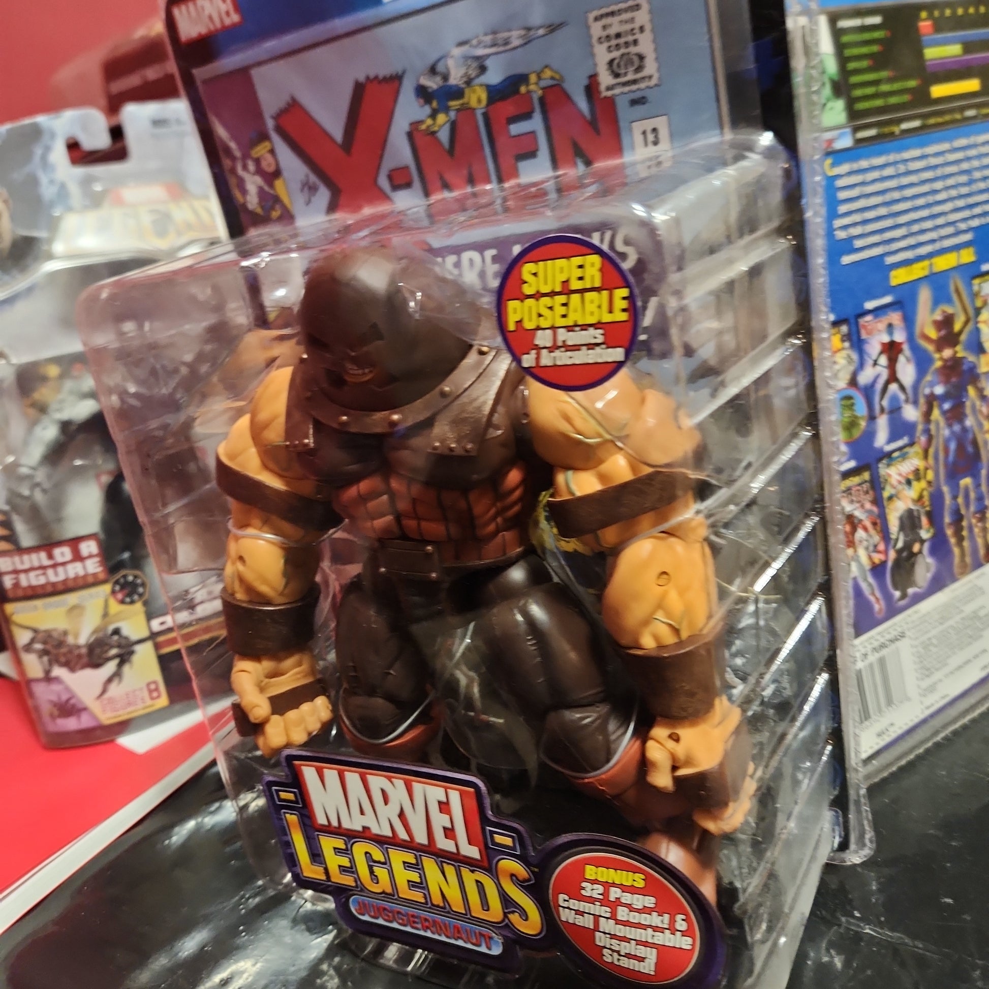 Marvel Legends - Seriers VI - Juggernaut- Toy Biz - Brand New - RARE! Hook damaged - House of Cars Virginia