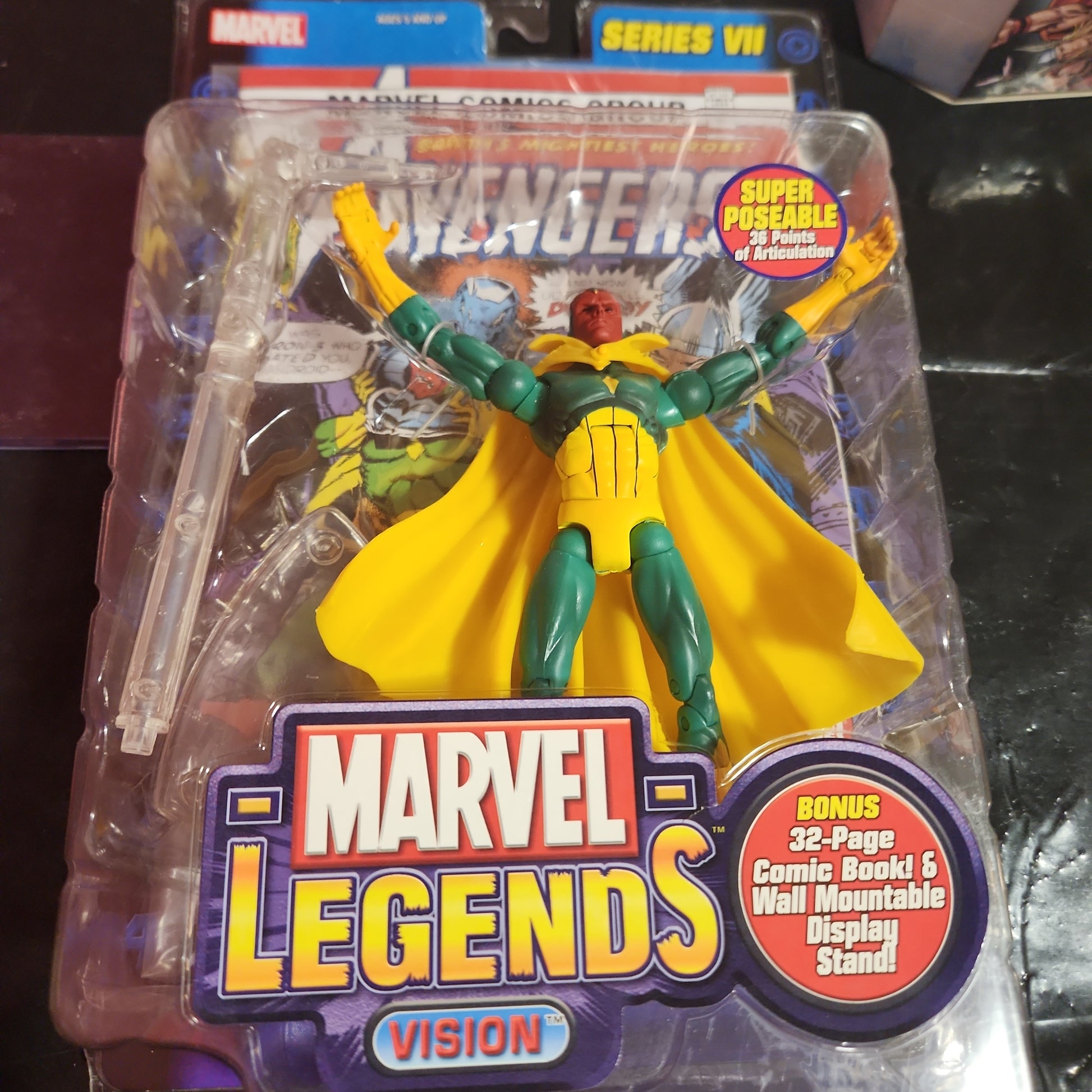 Marvel Legends Series 7 - Phasing Vision Variant NIB NOS - House of Cars Virginia