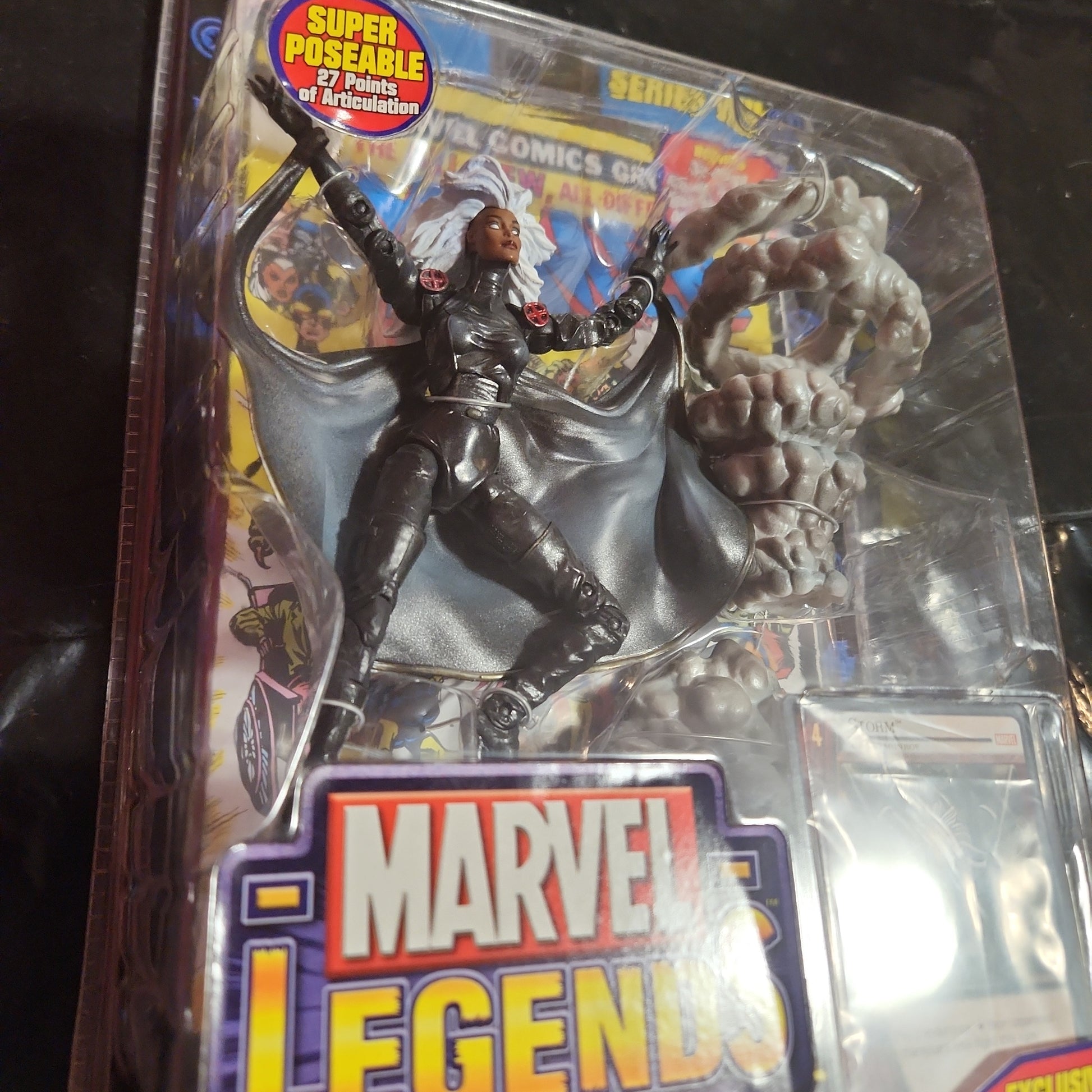 Marvel Legends Series 8 Storm Bonus Comic Book and Marvel vs System Trading Card - House of Cars Virginia