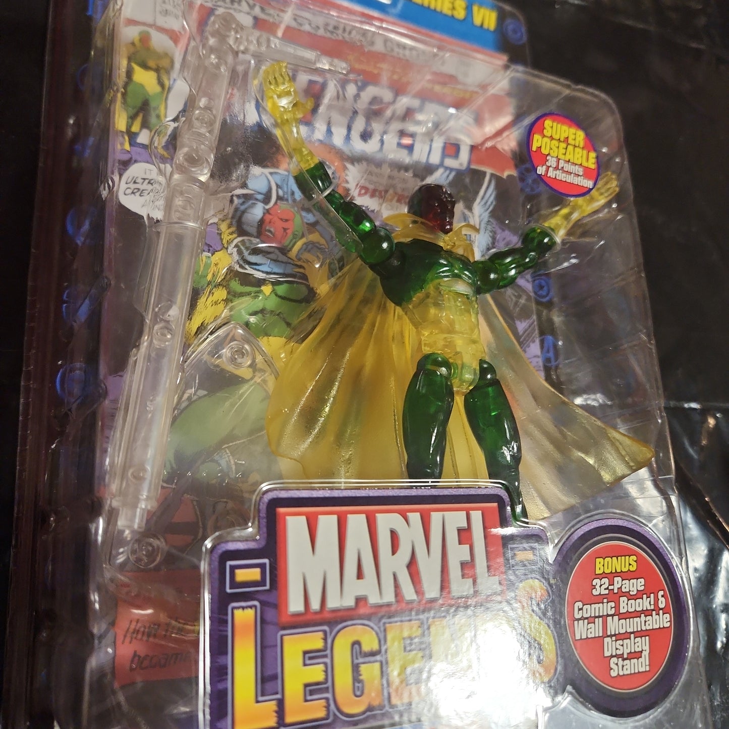 Marvel Legends Series VII 7 Avengers - PHASING VISION (ToyBiz, 2004) NIB - House of Cars Virginia
