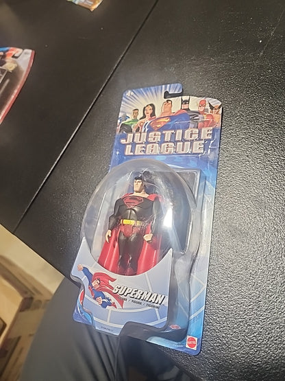Mattel Justice League Black Suit Superman Action Figure - House of Cars Virginia