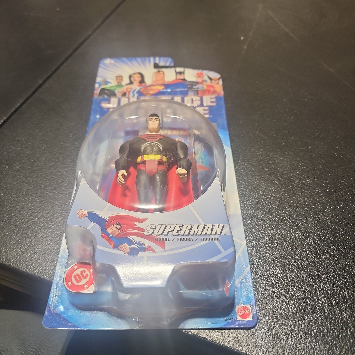 Mattel Justice League Black Suit Superman Action Figure - House of Cars Virginia