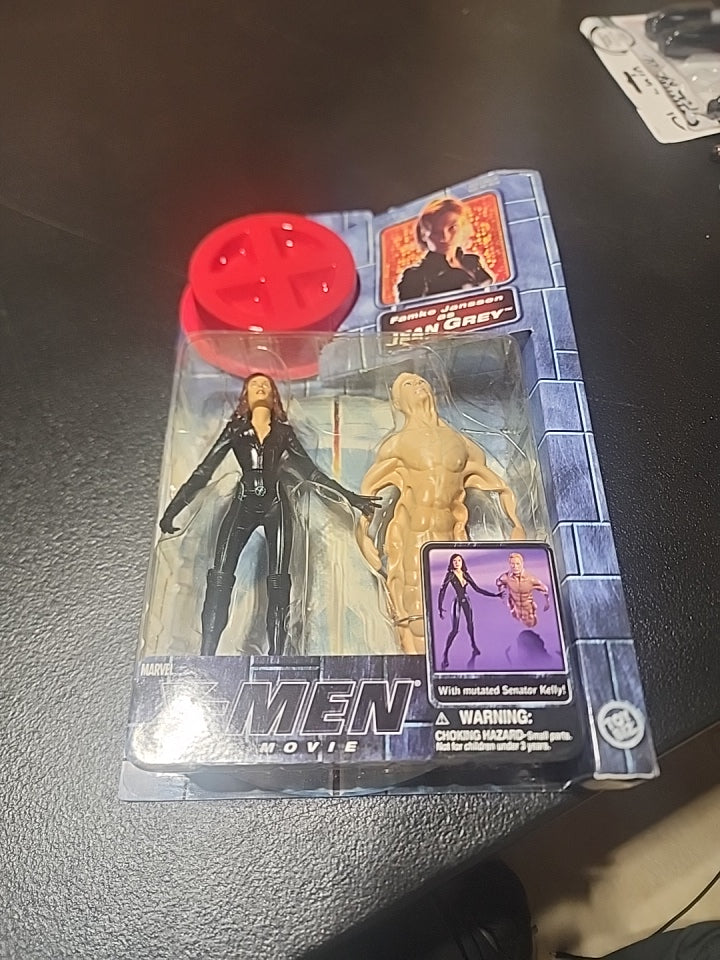 MIP 2000 X-MEN THE MOVIE action figure - FAMKE JANSSEN AS JEAN GREY TOY BIZ - House of Cars Virginia