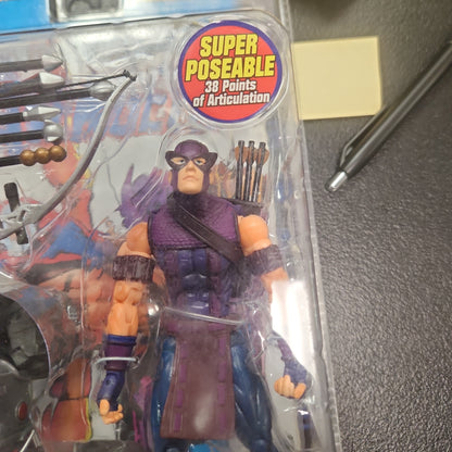 NEW MARVEL LEGENDS HAWKEYE SERIES 7 VII ACTION FIGURE TOYBIZ AVENGERS BOW ARROWS - House of Cars Virginia