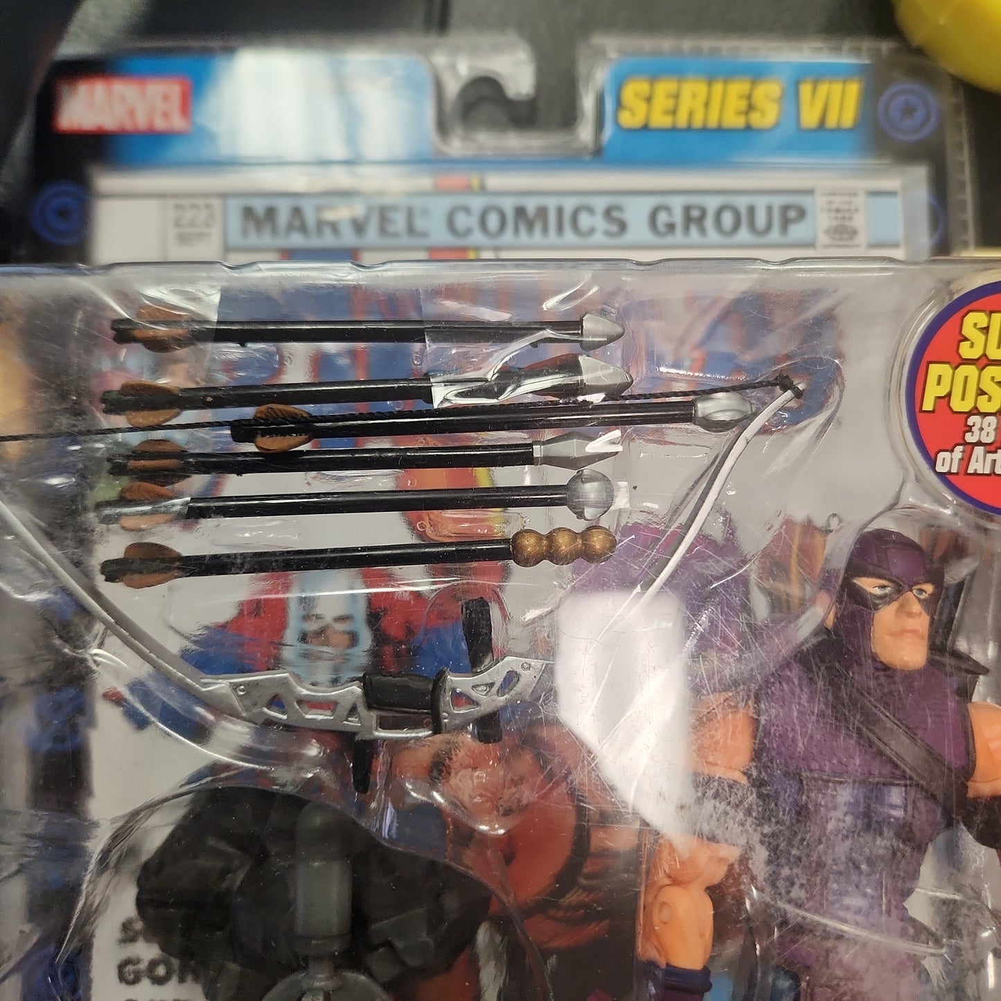 NEW MARVEL LEGENDS HAWKEYE SERIES 7 VII ACTION FIGURE TOYBIZ AVENGERS BOW ARROWS - House of Cars Virginia