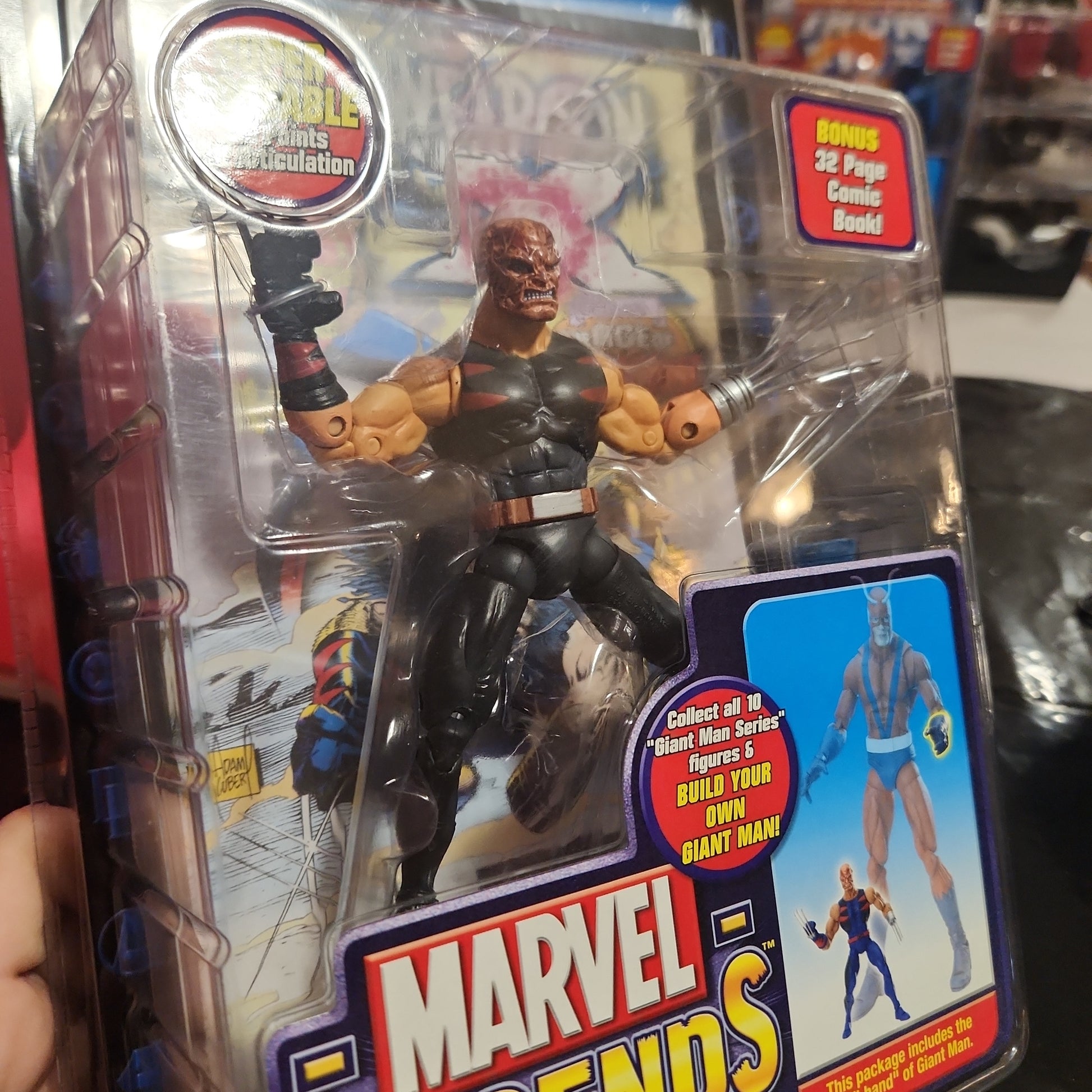 NEW TOYBIZ MARVEL LEGENDS GIANT MAN SERIES WEAPON X 6" BURNT VARIANT FIGURE! B55 - House of Cars Virginia