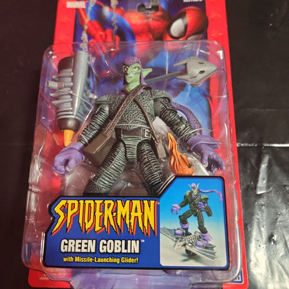 Spiderman Green Goblin with Missile Launching Glider ToyBiz 2004 - House of Cars Virginia