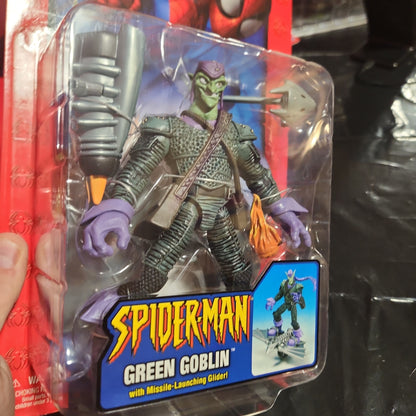 Spiderman Green Goblin with Missile Launching Glider ToyBiz 2004 - House of Cars Virginia