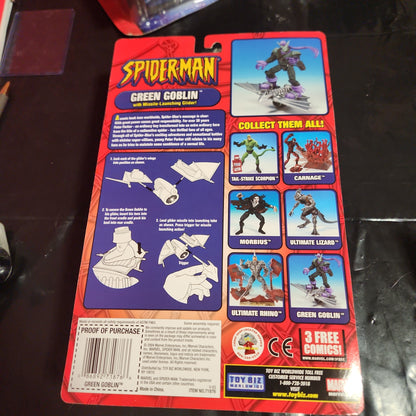 Spiderman Green Goblin with Missile Launching Glider ToyBiz 2004 - House of Cars Virginia