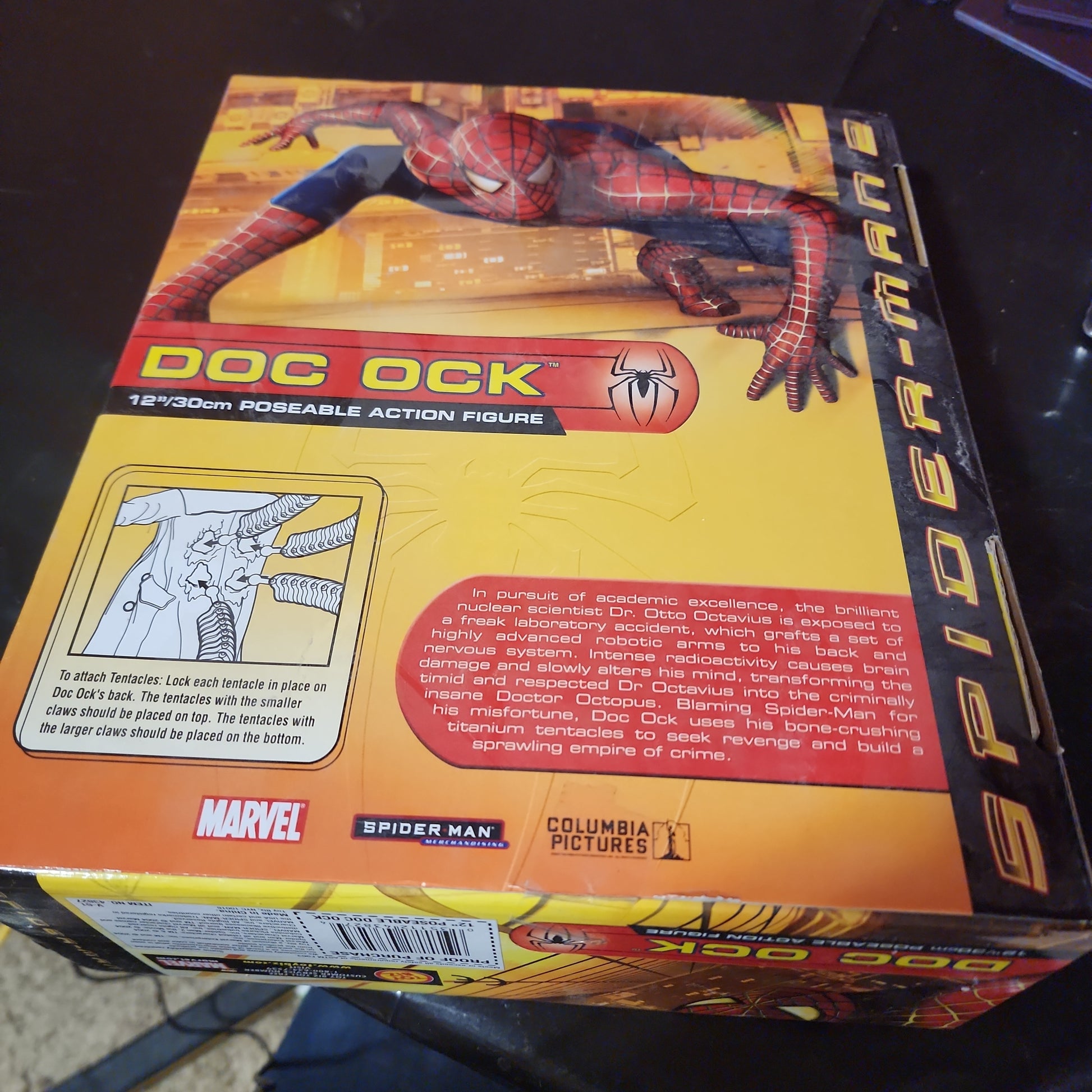 Vintage Spider-Man 2 Doc Ock 12" Poseable Action Figure 2004  Jan18_10:05 - House of Cars Virginia