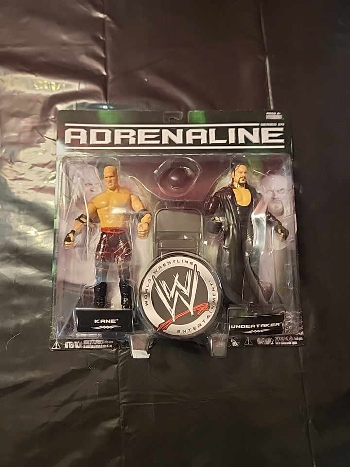 WWE Adrenaline Series 24 2-Pack Kane and Undertaker Jakks Pacific 2007 - House of Cars Virginia