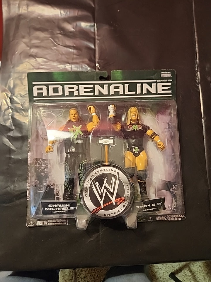 WWE ADRENALINE SERIES 24 SHAWN MICHAELS - TRIPLE H - House of Cars Virginia