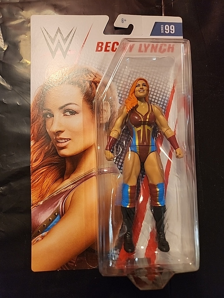 WWE Mattel Figure Basic Series 99 Becky Lynch Wrestling - House of Cars Virginia