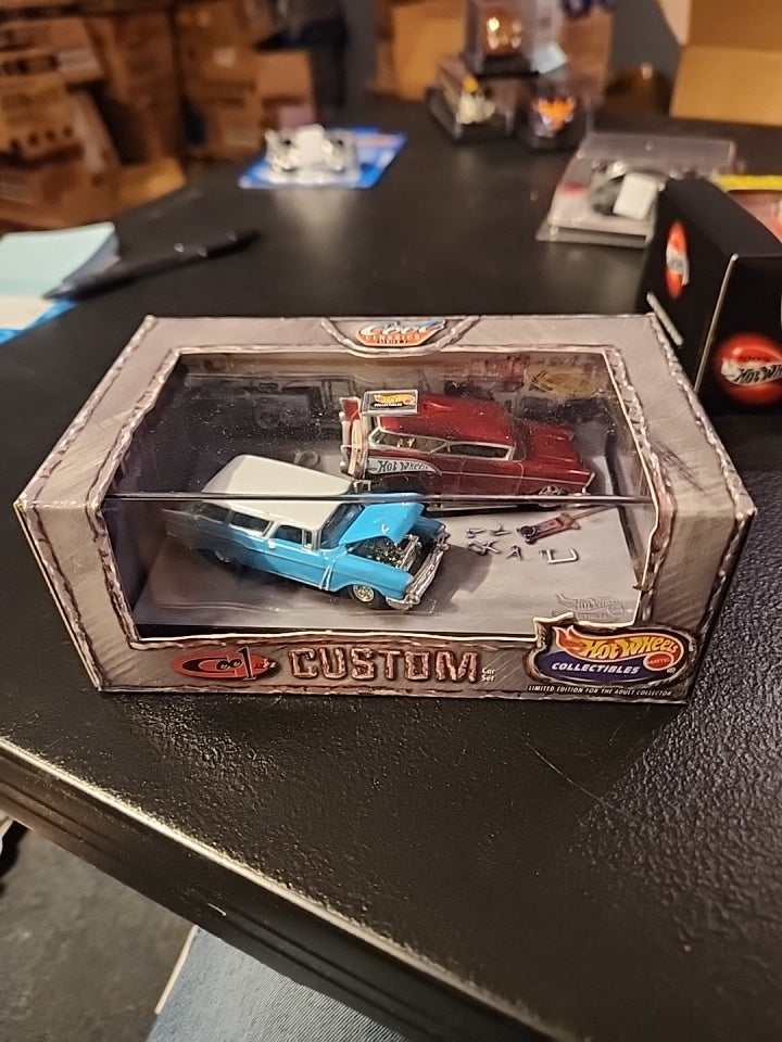 1999 Hot Wheels Cool in Custom Car Set Cool Classics Series 3 '57 Nomad XX - House of Cars Virginia