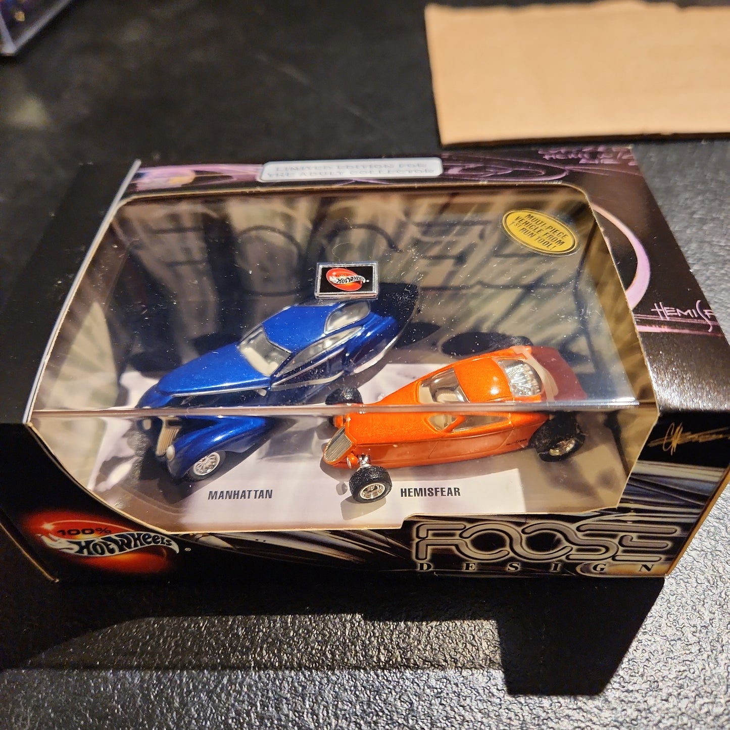 Hot Wheels 100% 2001 FOOSE Design Manhattan & Hemisfear MOPAR LR - House of Cars Virginia