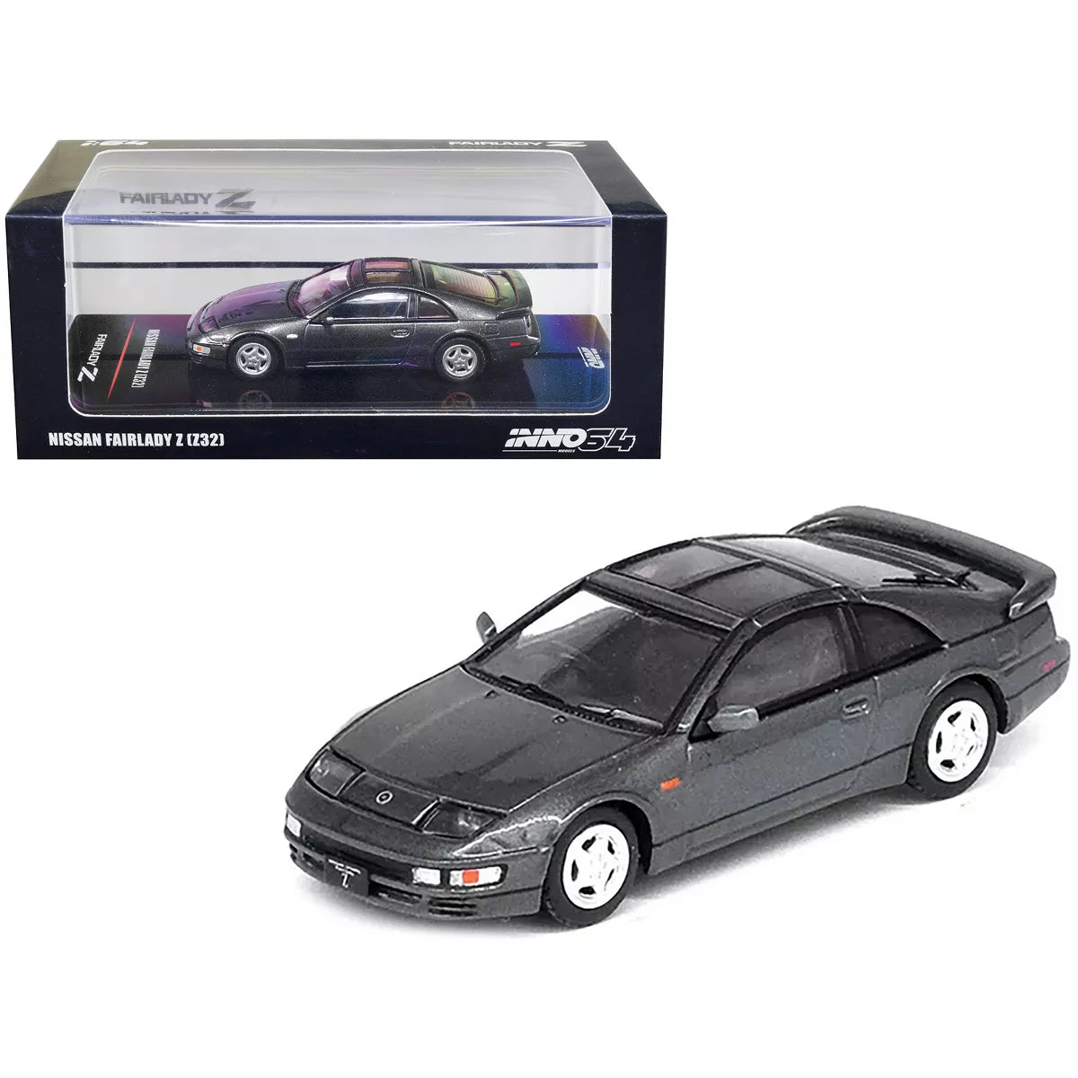 Nissan Fairlady Z (Z32) RHD (Right Hand Drive) Oxford Gray Metallic with Extra Wheels - House of Cars Virginia