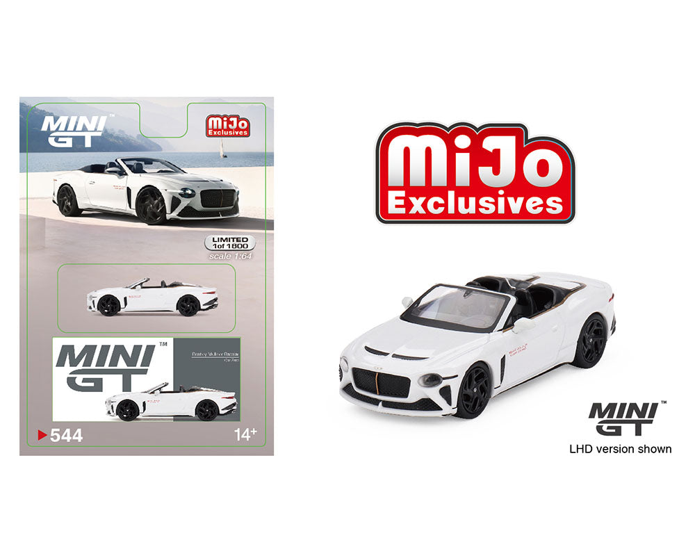 Mini GT Bentley Mulliner Bacalar 1:64 - Car Zero #544