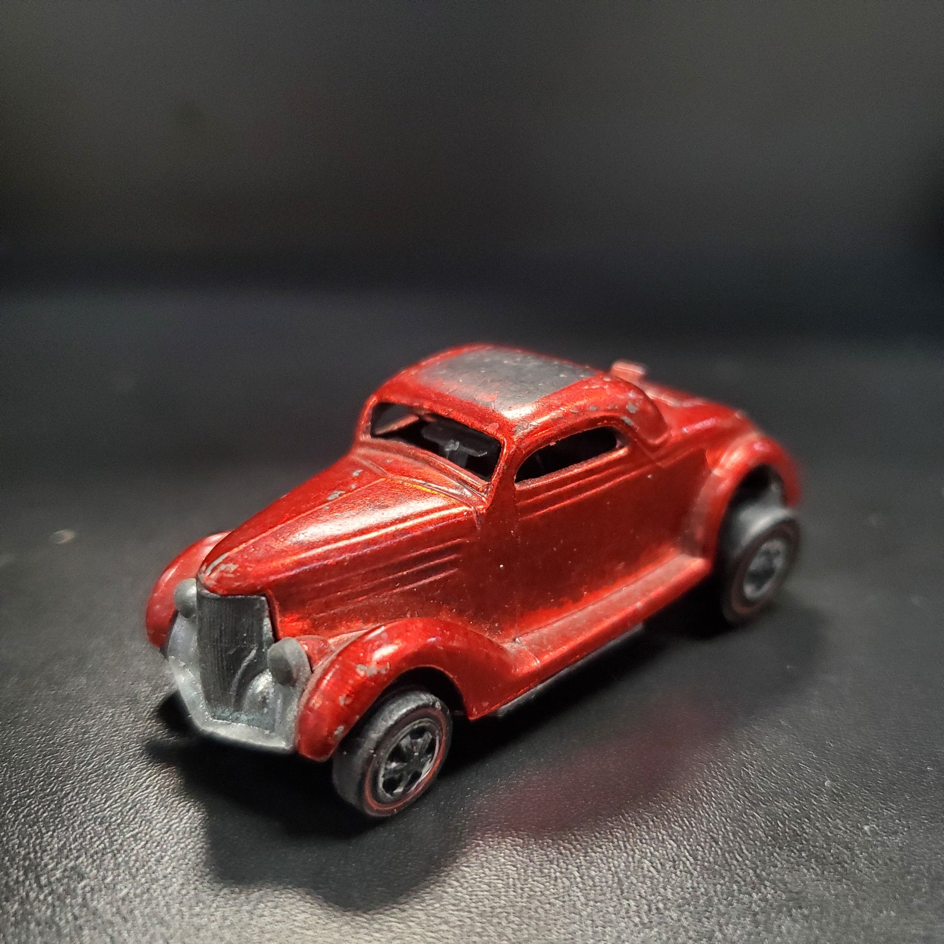 Vintage Hot Wheels Redline 1969 Classic 36 Ford Coupe US Red Made in USA - House of Cars Virginia