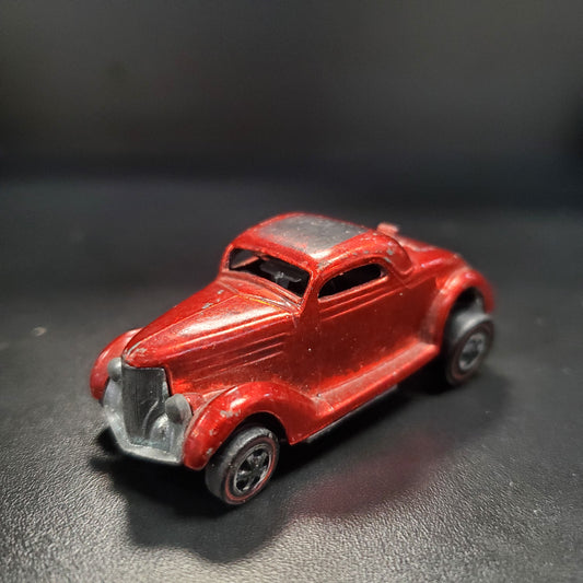 Vintage Hot Wheels Redline 1969 Classic 36 Ford Coupe US Red Made in USA - House of Cars Virginia