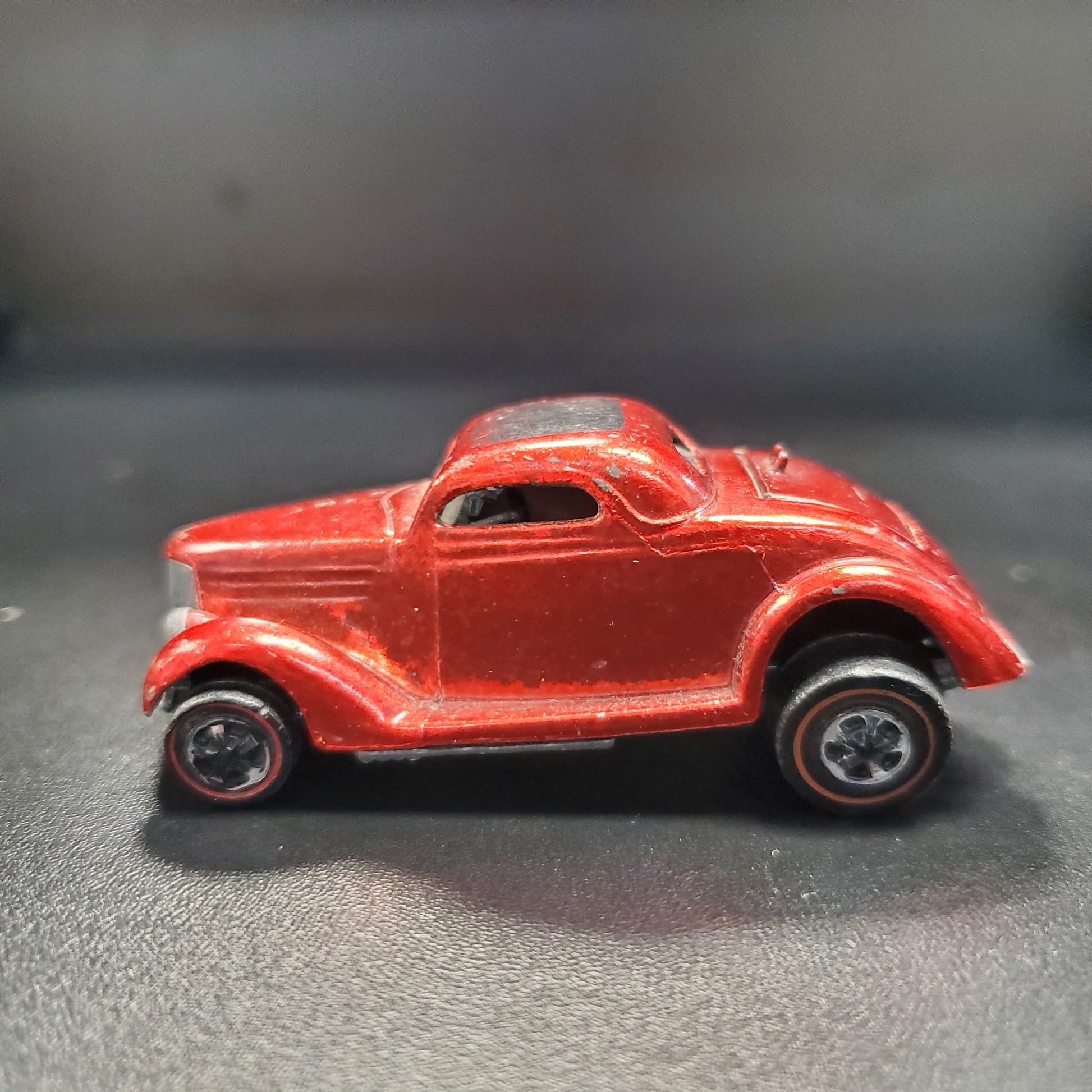 Vintage Hot Wheels Redline 1969 Classic 36 Ford Coupe US Red Made in USA - House of Cars Virginia