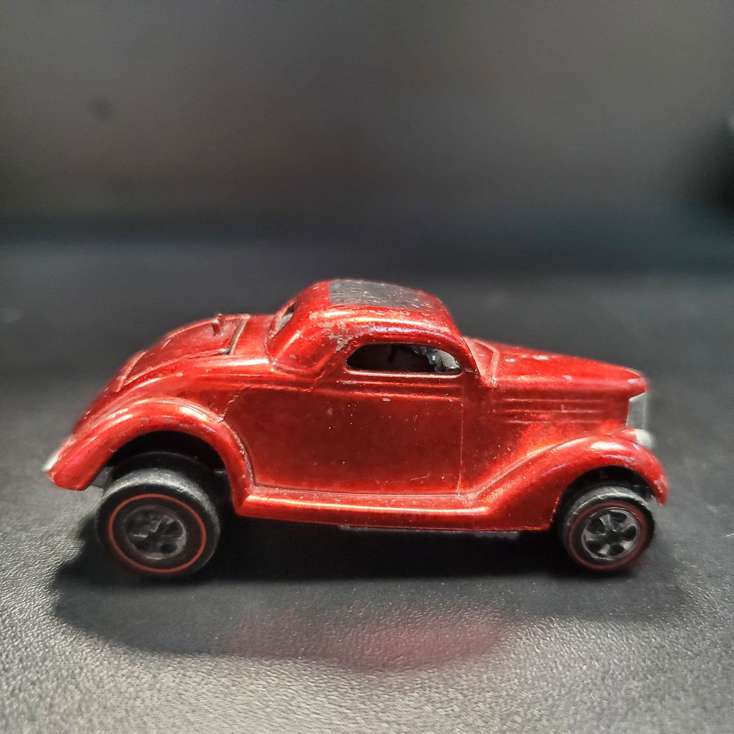 Vintage Hot Wheels Redline 1969 Classic 36 Ford Coupe US Red Made in USA - House of Cars Virginia