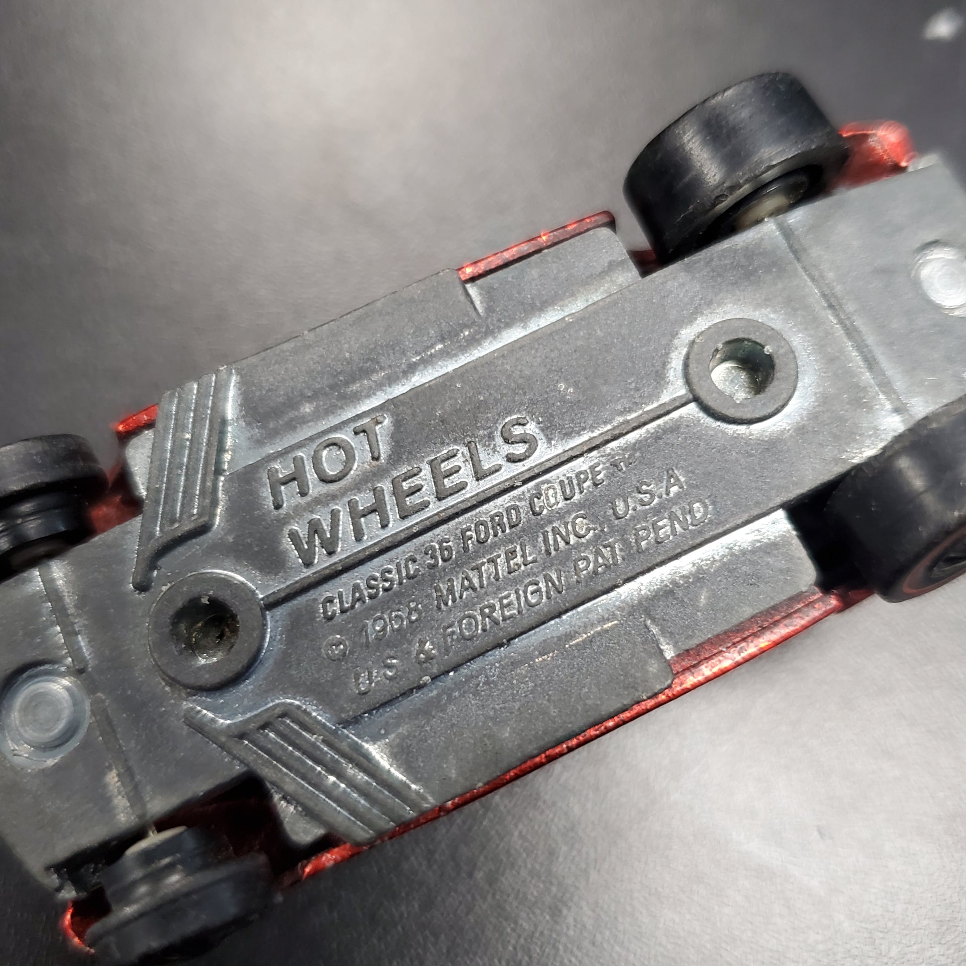 Vintage Hot Wheels Redline 1969 Classic 36 Ford Coupe US Red Made in USA - House of Cars Virginia